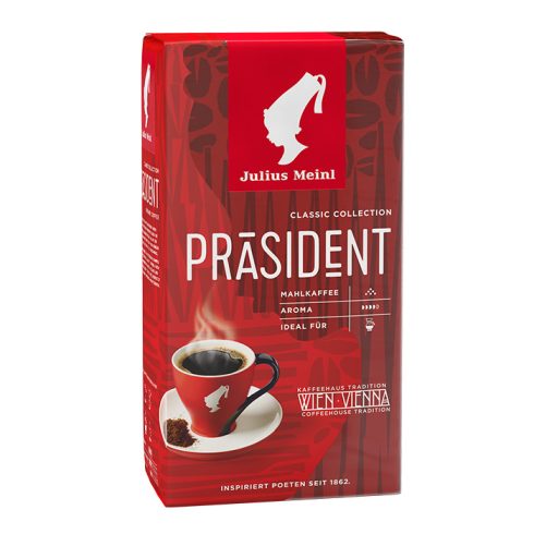 Julius Meinl PRASIDENT őrölt kávé, 250 g, 500 g