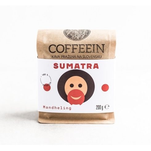 COFFEEIN Szumátra Mandheling szemes kávé, 200 g