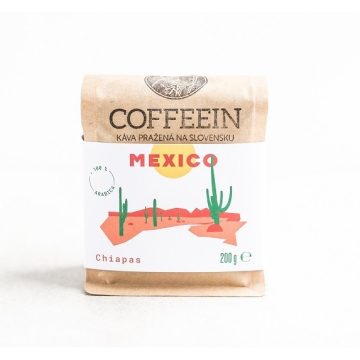 COFFEEIN Mexico Chiapas szemes kávé,  200 g