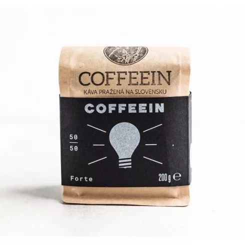COFFEEIN Forte szemes kávékeverék, 200 g