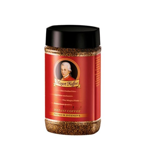 Mozart kávé, Instant, Premium Intensive, 100g/üveg (Mozart Kaffee Instant Coffee)                                                     