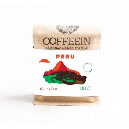 COFFEEIN Peru El Palto szemes kávé,, 200 g