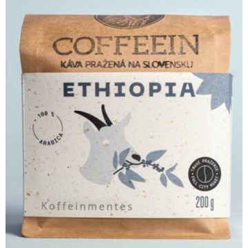   COFFEEIN ETIOPIA KOFFEINMENTES - SWISS WATER technológiával - szemes kávé 200 g