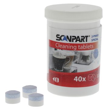 Scanpart tisztító tabletta 2 fázis 3,5 g 15 mm 40 db