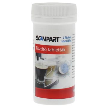 Scanpart tisztító tabletta 2 fázis 3,5 g 15mm 14 db