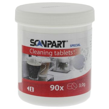 Scanpart tisztító tabletta 3 g 15 mm 90 db