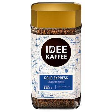   IDEE Kaffee Classic GOLD EXPRESS csersavszegény INSTANT kávé, 100g/üveg                                               