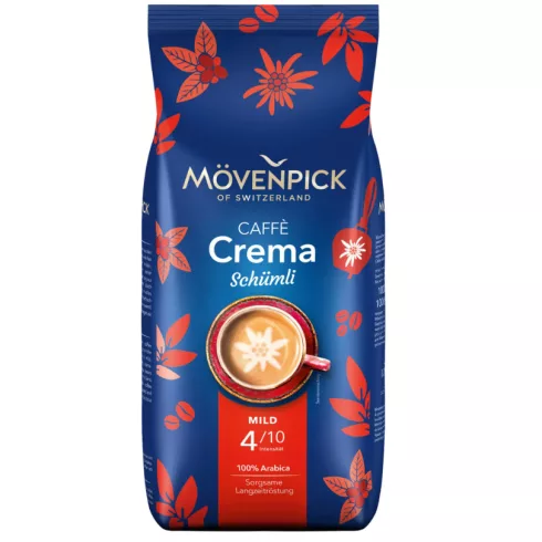 MÖVENPICK CREMA - Schümli - Habocska, szemes kávé, 1 kg