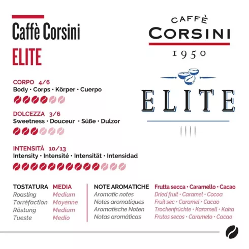 CORSINI Barista ELITE SZEMES KÁVÉ,  1 kg