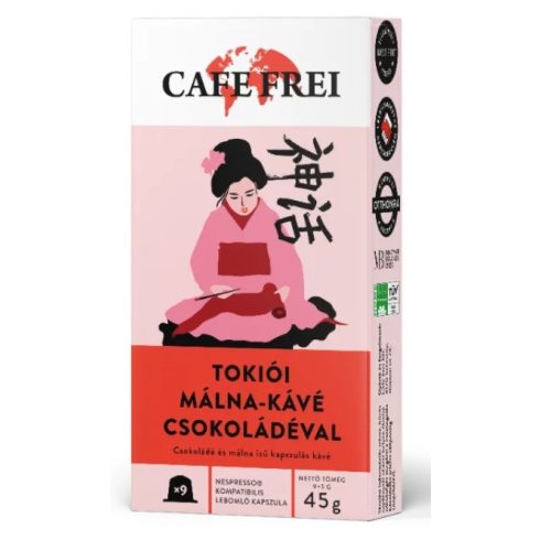 Cafe Frei kávékapszula "Tokiói csokoládés-málna" (Nespresso)