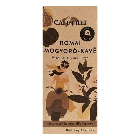 Cafe Frei kávékapszula "Római mogyoró" (Nespresso)