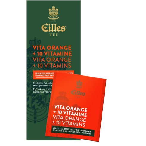 Eilles Vita Orange + 10 vitamin gyümölcstea, 25 db