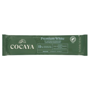    COCAYA Classic White Sticks 11%,  Forró csokoládé, fehér, 10 db