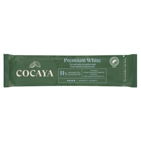  COCAYA Classic White Sticks 11%,  Forró csokoládé, fehér, 10 db