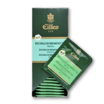 Eilles BIO English Breakfast fekete tea, 25 db