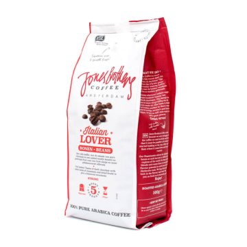 JONES BROTHERS COFFEE - ITALIAN LOVERS SZEMES KÁVÉ, 500 G