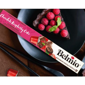 Belmio csoki-málna ízesítésű desszertkávé kapszula