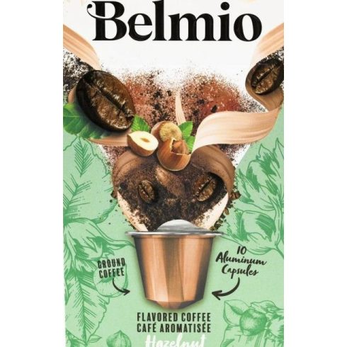 Belmio mogyoró ízesítésű desszertkávé kapszula