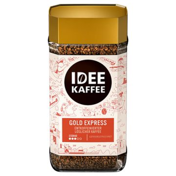   IDEE Kaffee Classic INSTANT KOFFEINMENTES, 200 g/üveg                         