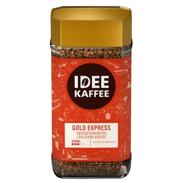   IDEE Kaffee Classic INSTANT KOFFEINMENTES, 200 g/üveg                         