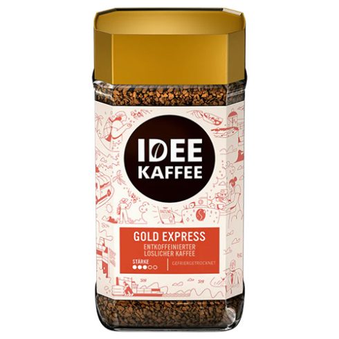 IDEE Kaffee Classic Instant koffeinmentes, 200g/üveg                         