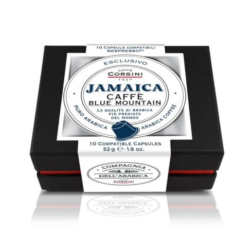 Jamaica Blue Mountain Caffé CORSINI kávékapszula, 10 db