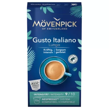 Mövenpick Classico, LUNGO, nespresso kávékapszula