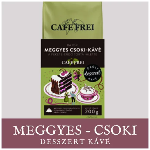 Cafe Frei őrölt kávé "Bajor meggyes-csoki" 200 g