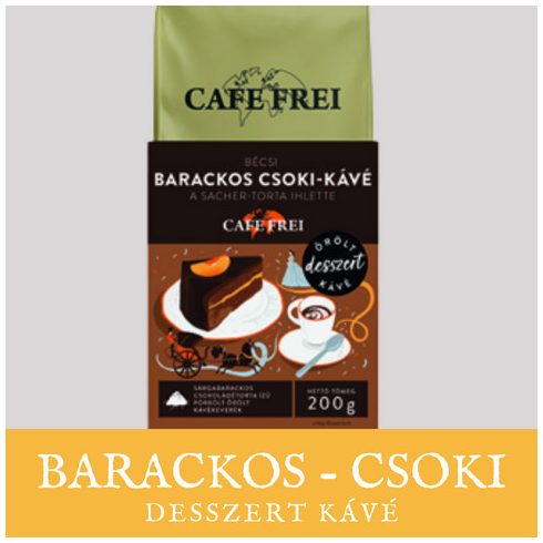 Cafe Frei őrölt kávé "Bécsi barackos-csoki" 200 g