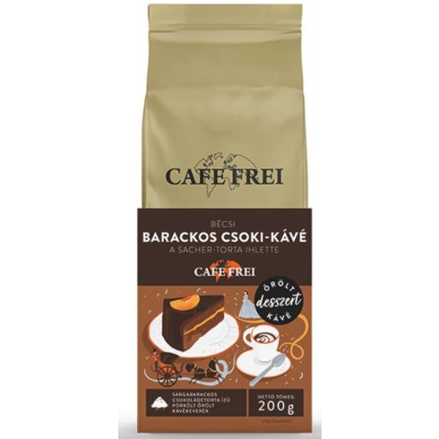 Cafe Frei őrölt kávé "Bécsi barackos-csoki" 200 g