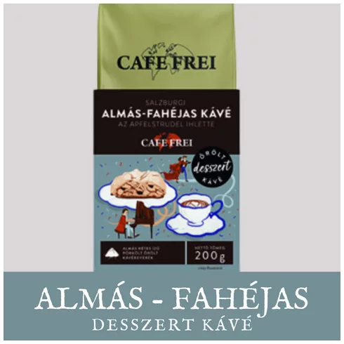 Cafe Frei őrölt kávé "Salzburgi almás-fahéjas " 200 g