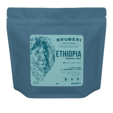 Bruberi ETHIOPIA szemes kávé 250g