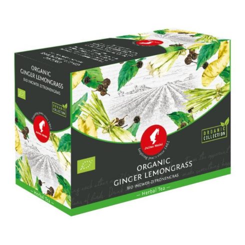 Julius Meinl BIG BAG Organic tea ASIAN SPIRIT GINGER LEMONGRASS, 20 db