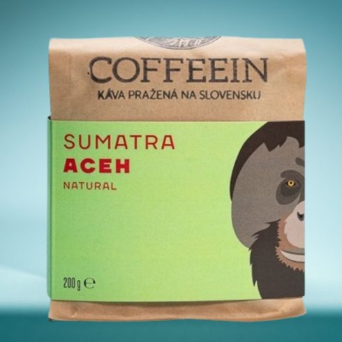 COFFEEIN SUMATRA ACEH natural, 100% Arabica, 200g