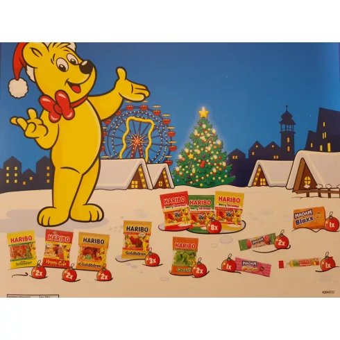 Haribo adventi naptár 2025