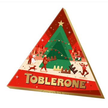 Toblerone adventi naptár 2024.