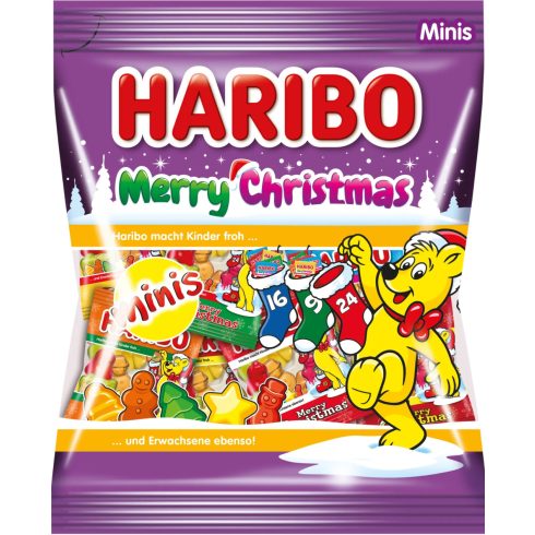 Haribo Merry Christmas Minis   (24 db - 250g) 