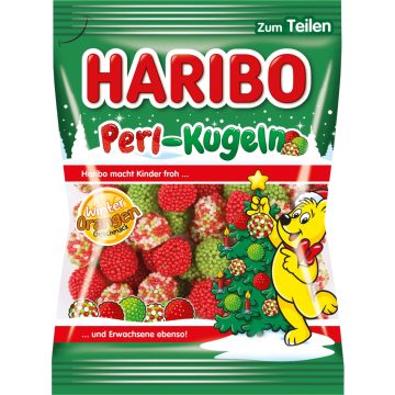 Haribo Karácsonyi gyöngyszemek - Perl-Kugeln,  200 g