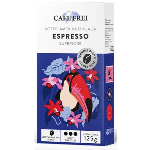 Cafe Frei ESPRESSO Superiore szemes kávé, 125 g