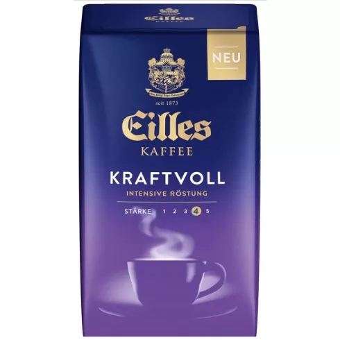 EILLES KRAFTVOLL Kaffee, intenzív, Őrölt kávé, 500g ÚJ