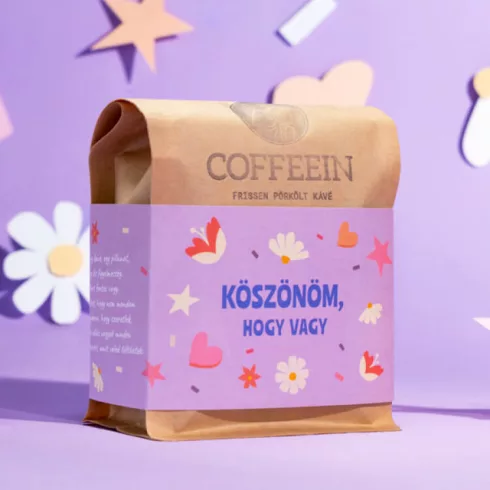 Köszönöm, hogy vagy - COFFEEIN szemes kávé 200 g