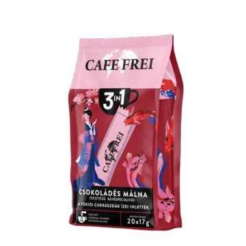 Cafe Frei 3in1 Csokoládés Málna instant kávé, 20 db