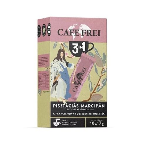 Cafe Frei 3in1 Pisztácia Marcipán instant kávé, 10 db