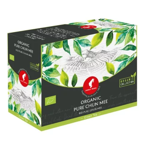 Julius Meinl BIG BAG Organic China GREEN Pure CHUN MEE - Zöld Tea, 20 db