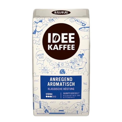  IDEE KAFFEE Classic, csersavszegény őrölt kávé, 500 g   