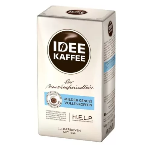 IDEE KAFFEE Classic, csersavszegény őrölt kávé, 500 g   