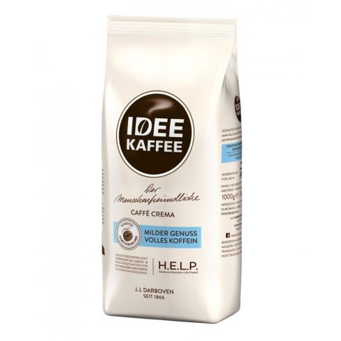  IDEE Kaffee CAFFÉ CREMA Csersavszegény szemes kávé, Már nem elérhetó, csak 750 grammos változatban!
