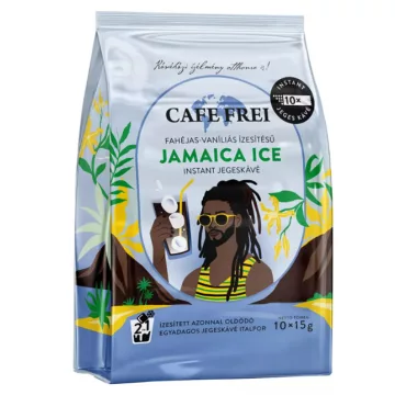   Cafe Frei 2in1 JAMAICA ICE, fahéjas-vanilíás. instant jegeskávé, 10 db