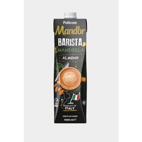 Policom Mand'or Prémium Barista Mandulaital 1 L